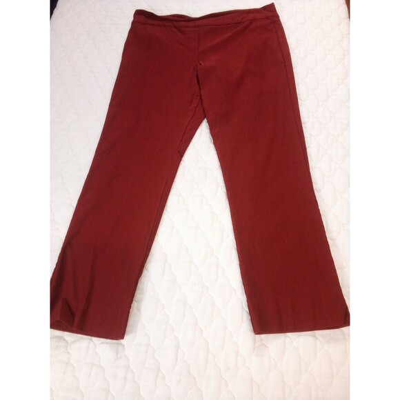 Women's Erica Taylor Tangerine Dress Pants Elastic Fit Size XL - Picture 7 of 10